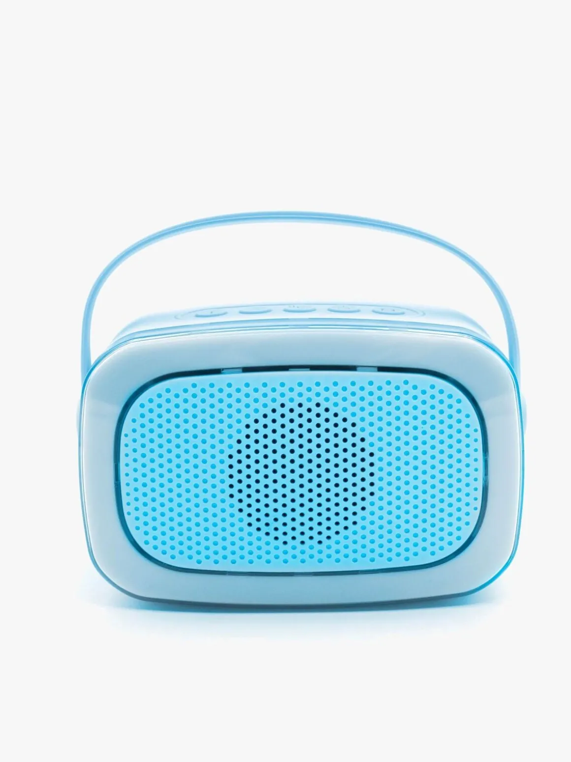 Lalarma Karaokesæt med LED-lys & 2 Mikrofoner, Blå