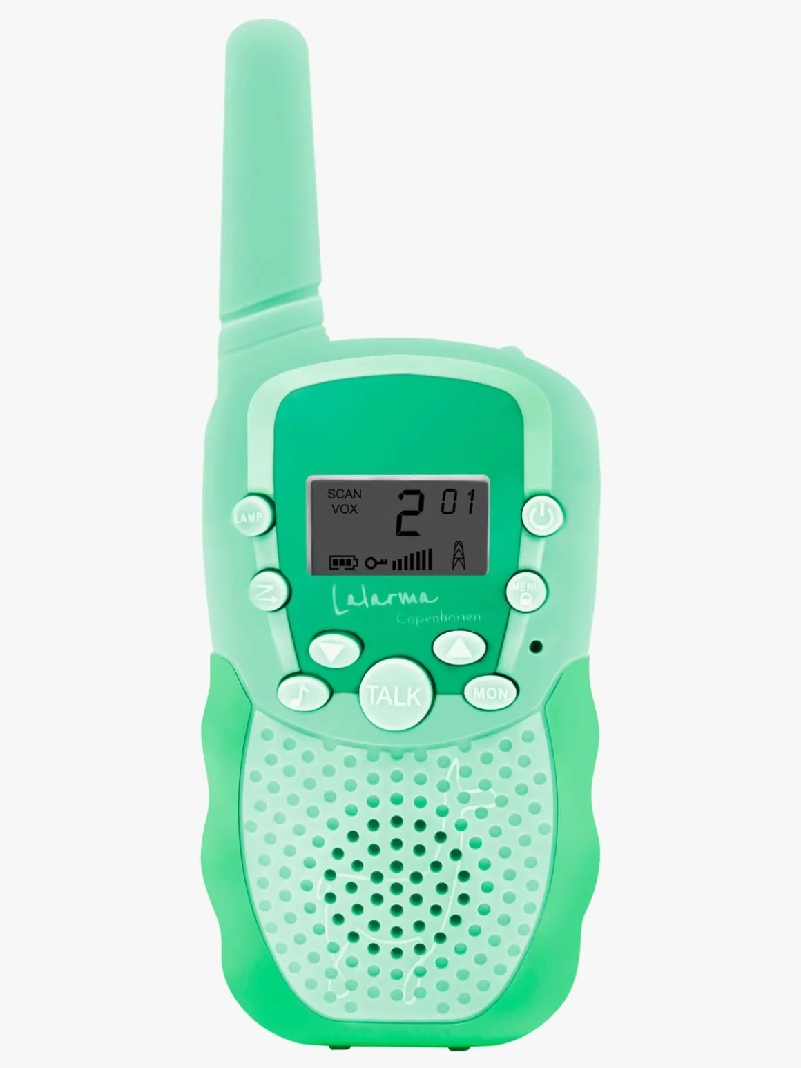 Lalarma Mix And Match Walkie Talkie med 3km Rækkevidde, Mintgrøn