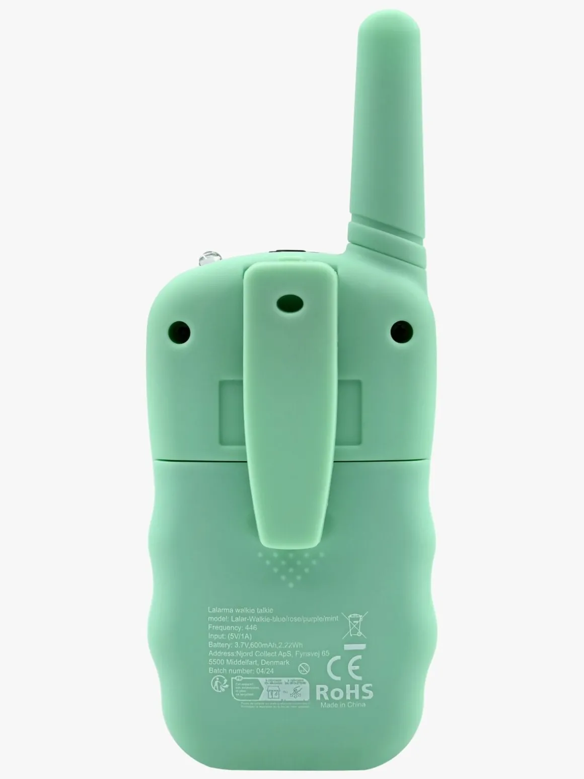 Lalarma Mix And Match Walkie Talkie med 3km Rækkevidde, Mintgrøn