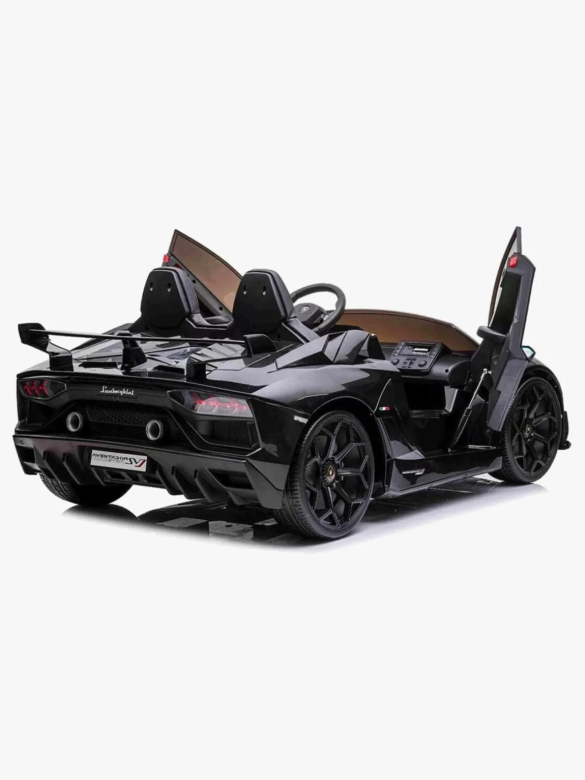 Lamborghini Aventador SJV Elbil, Sort