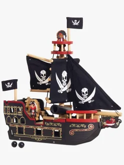 Le Toy Van Barbarossa Piratskib & Karakterer