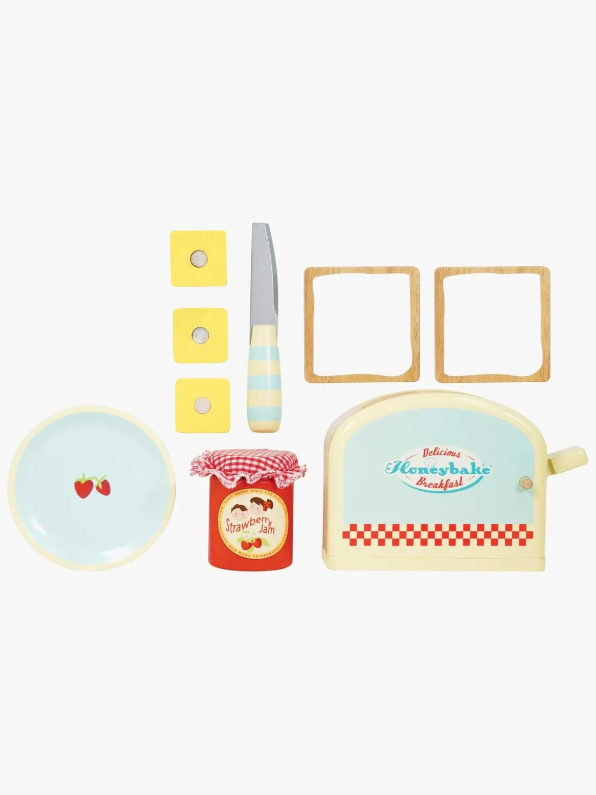 Le Toy Van Pop-up Brødrister & Morgenmadssæt, Blå