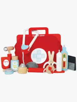 Le Toy Van Vintage-lægesæt, Rød