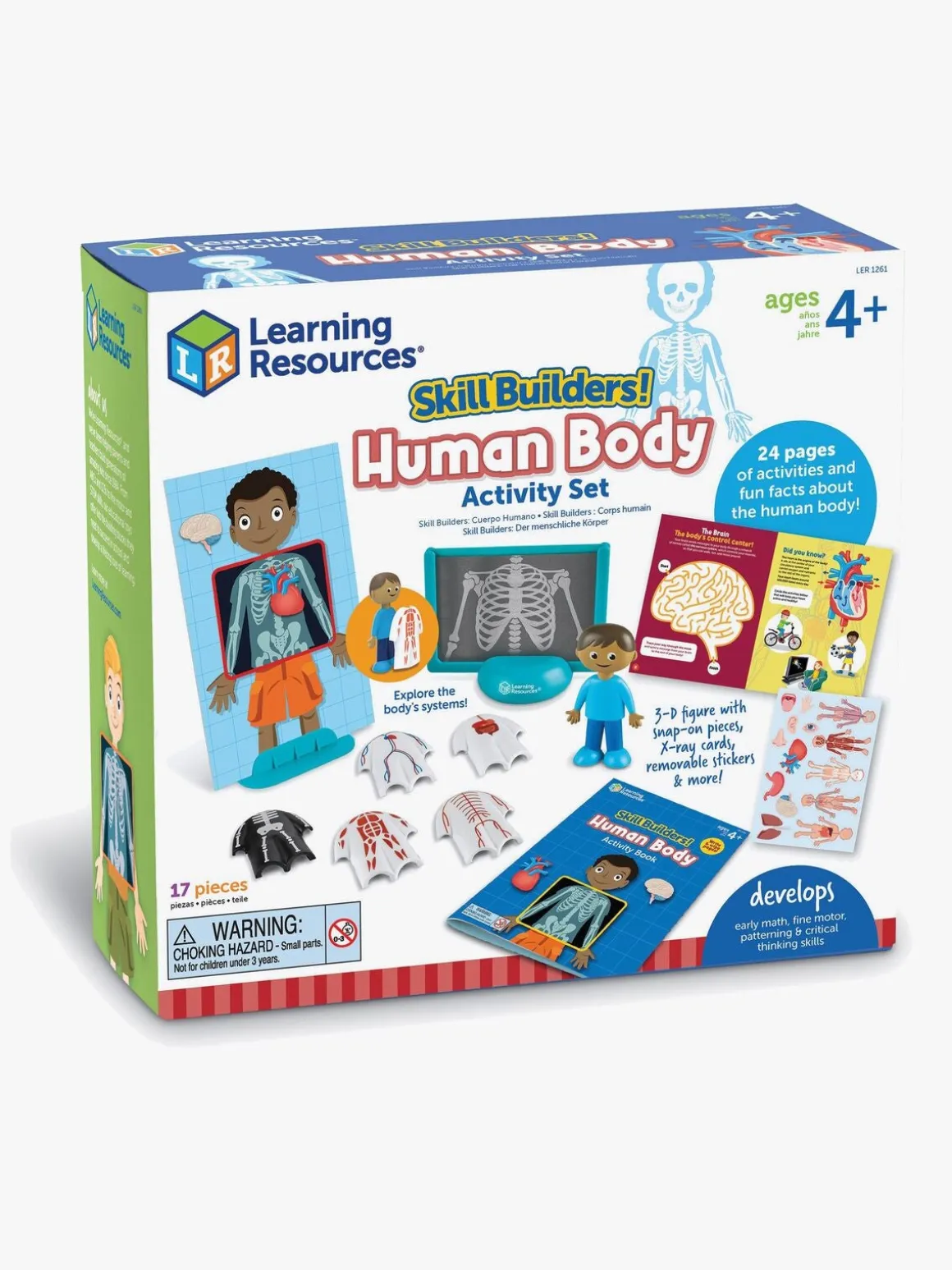 Learning Resources Skill Builders Pædagogisk Legesæt Menneskekroppen