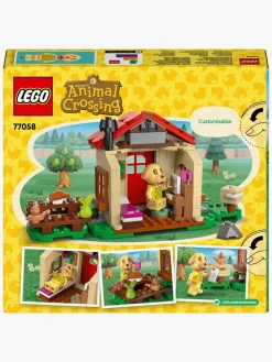 LEGO Animal Crossing 77058 Goldie i sit hyggelige hus