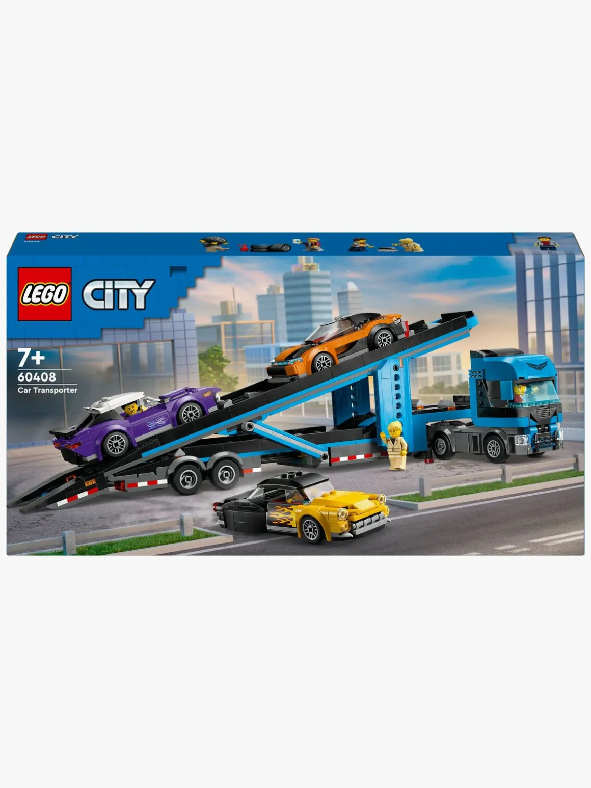 LEGO City 60408 Biltransport med sportsvogne