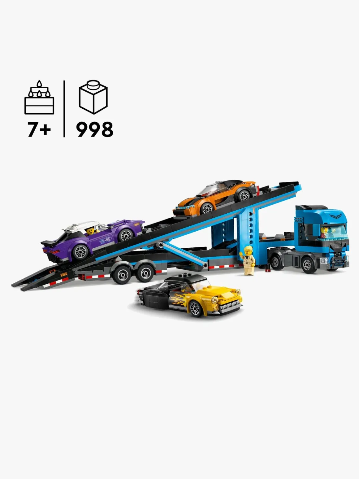 LEGO City 60408 Biltransport med sportsvogne