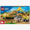 LEGO City 60391 Entreprenørmaskiner Og Nedrivningskran