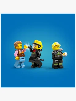 LEGO City 60412 Firhjulstrukket brandbil med redningsbåd