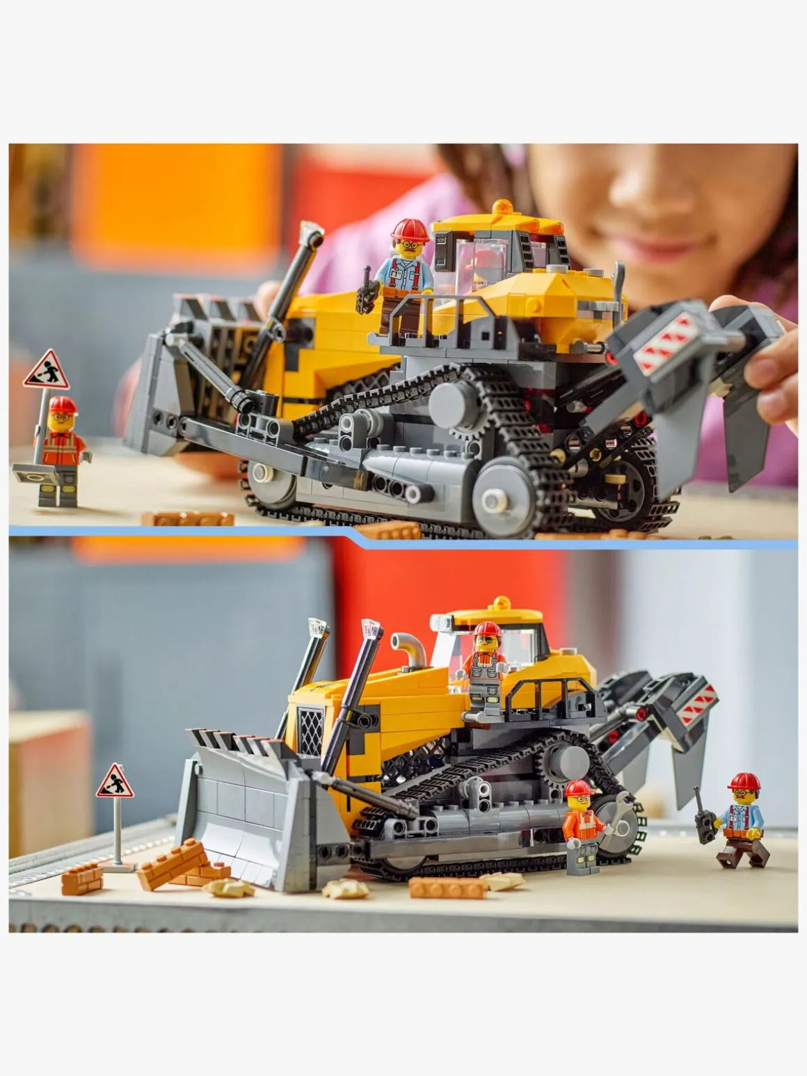 LEGO City 60466 Gul bulldozer