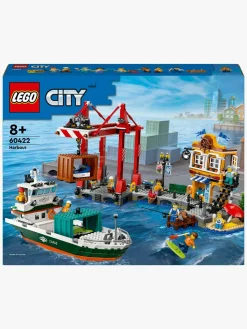 LEGO City 60422 Havnefront med fragtskib