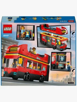 LEGO City 60407 Rød dobbeltdækker-turistbus