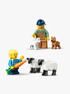 LEGO City 60461 Rød traktor med anhænger og får