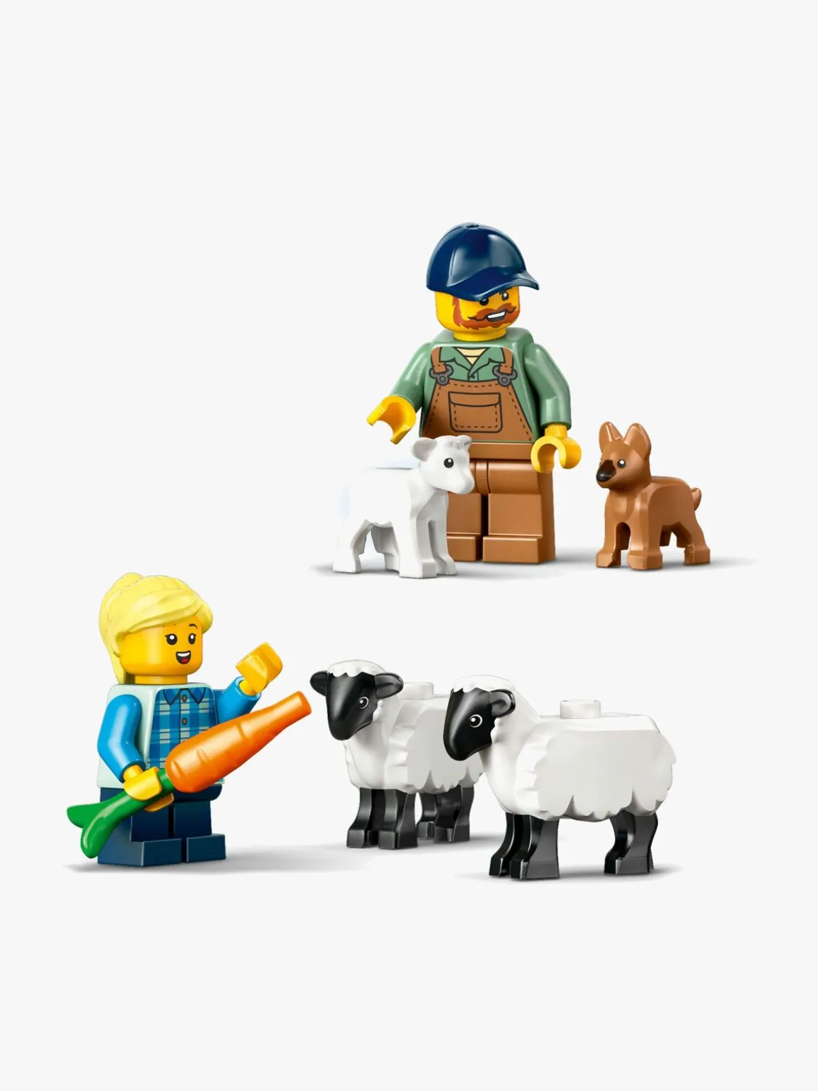 LEGO City 60461 Rød traktor med anhænger og får