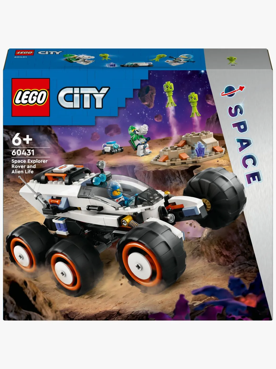 LEGO City 60431 Rumkøretøj og fremmed livsform