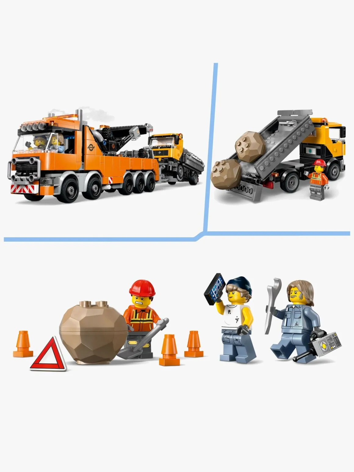 LEGO City 60467 Stort bjærgningskøretøj med kran