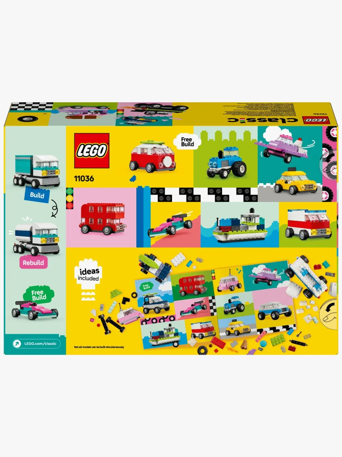 LEGO Classic 11036 Kreative køretøjer