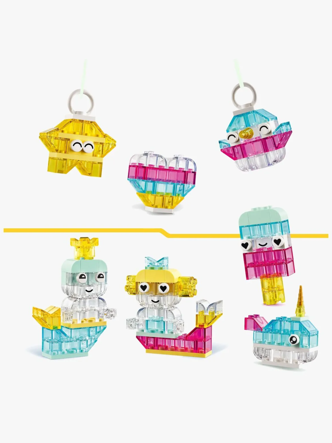 LEGO Classic 11040 Magiske gennemsigtige klodser