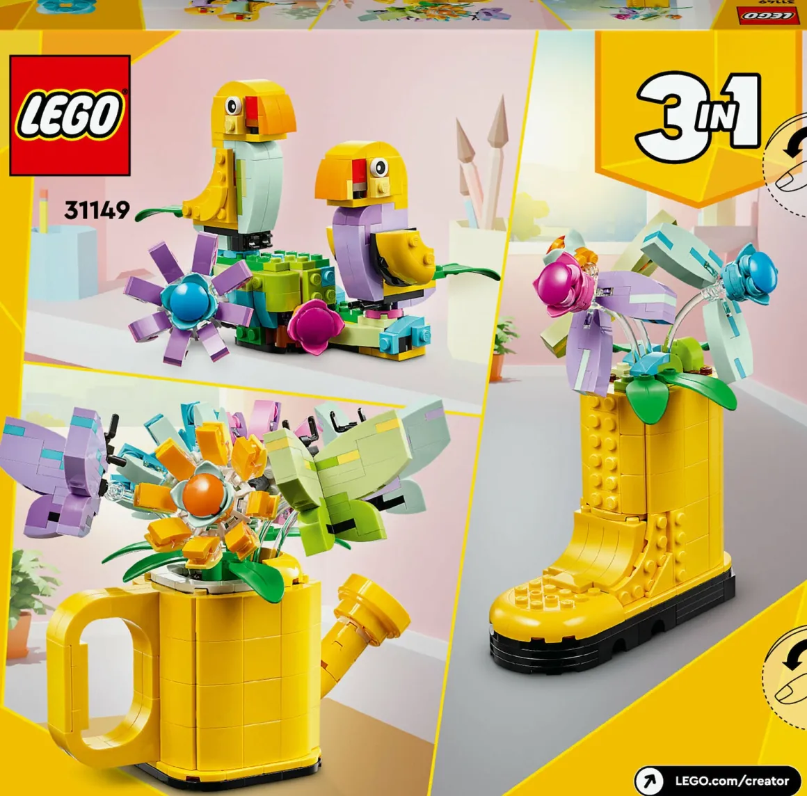 LEGO Creator 31149 Blomster i vandkande