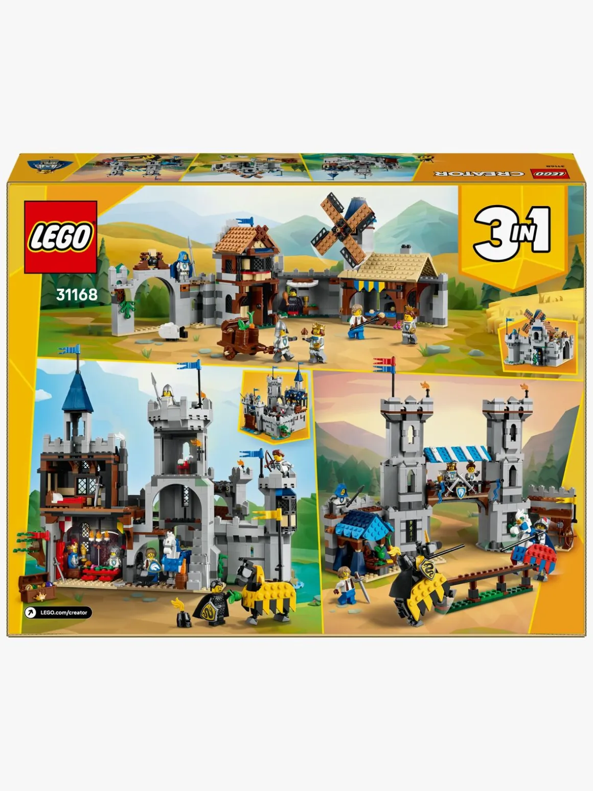 LEGO Creator 31168 Hesteriddernes middelalderborg