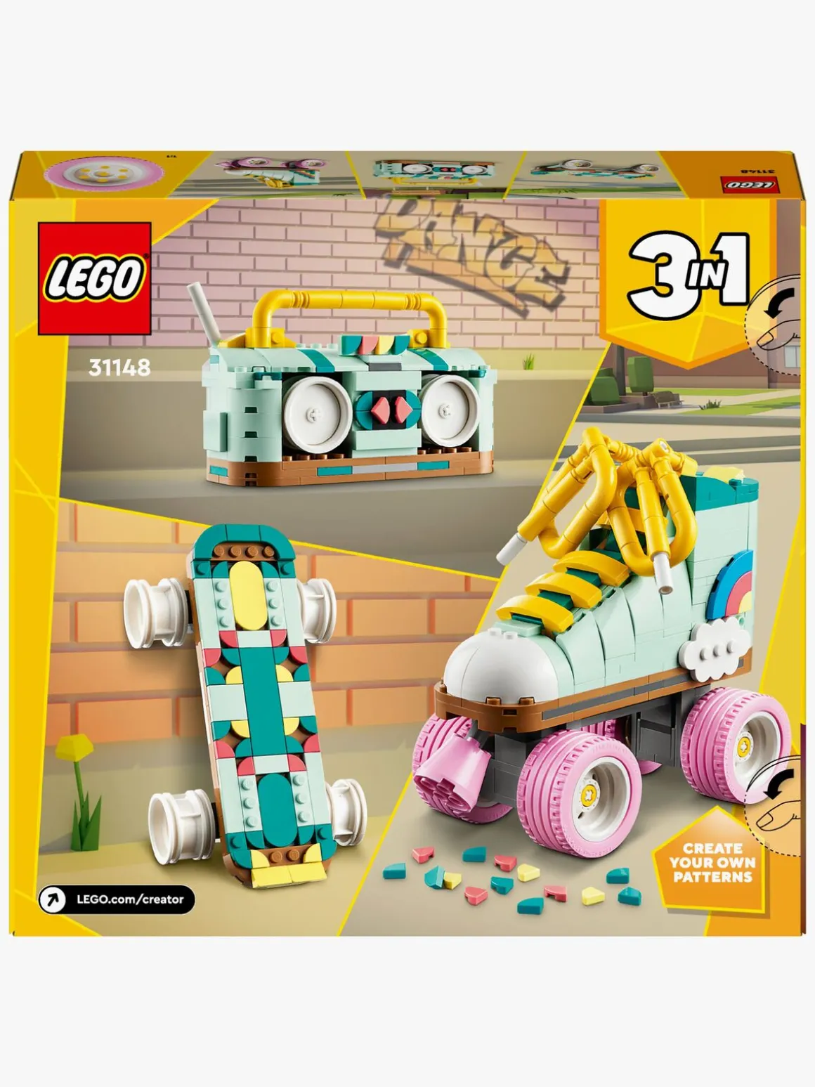 LEGO Creator 31148 Retro-rulleskøjte