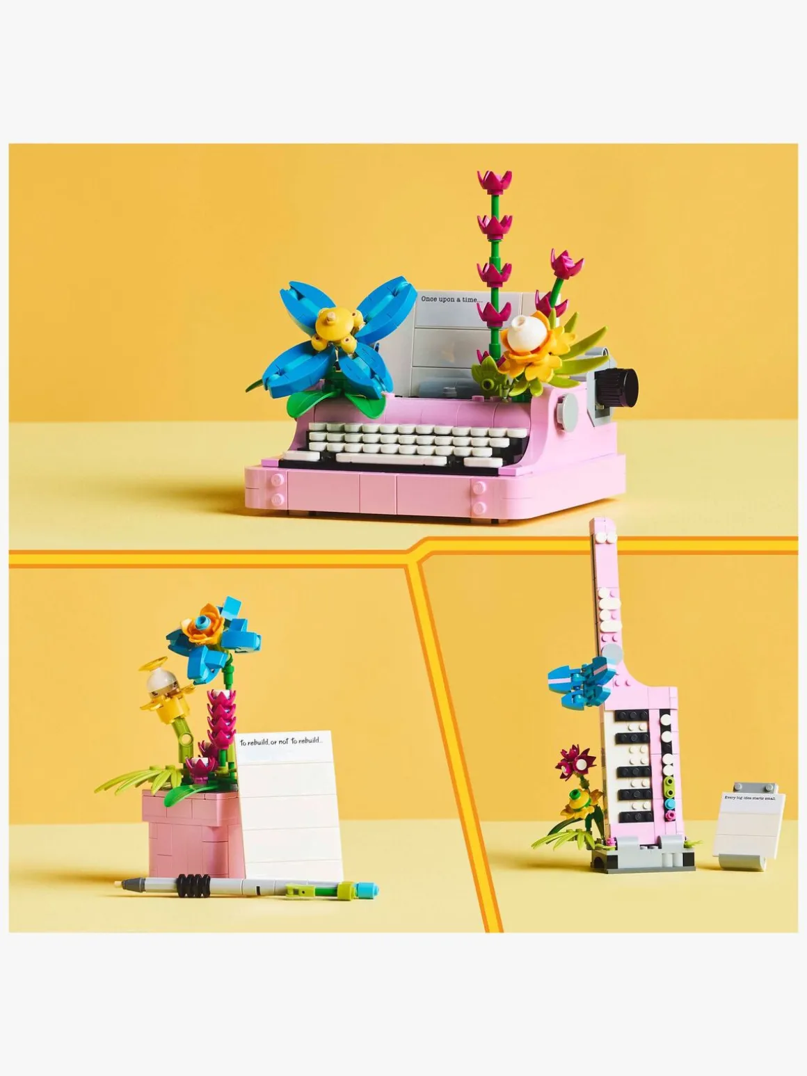 LEGO Creator 31169 Skrivemaskine med blomster