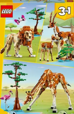 LEGO Creator 31150 Vilde safaridyr