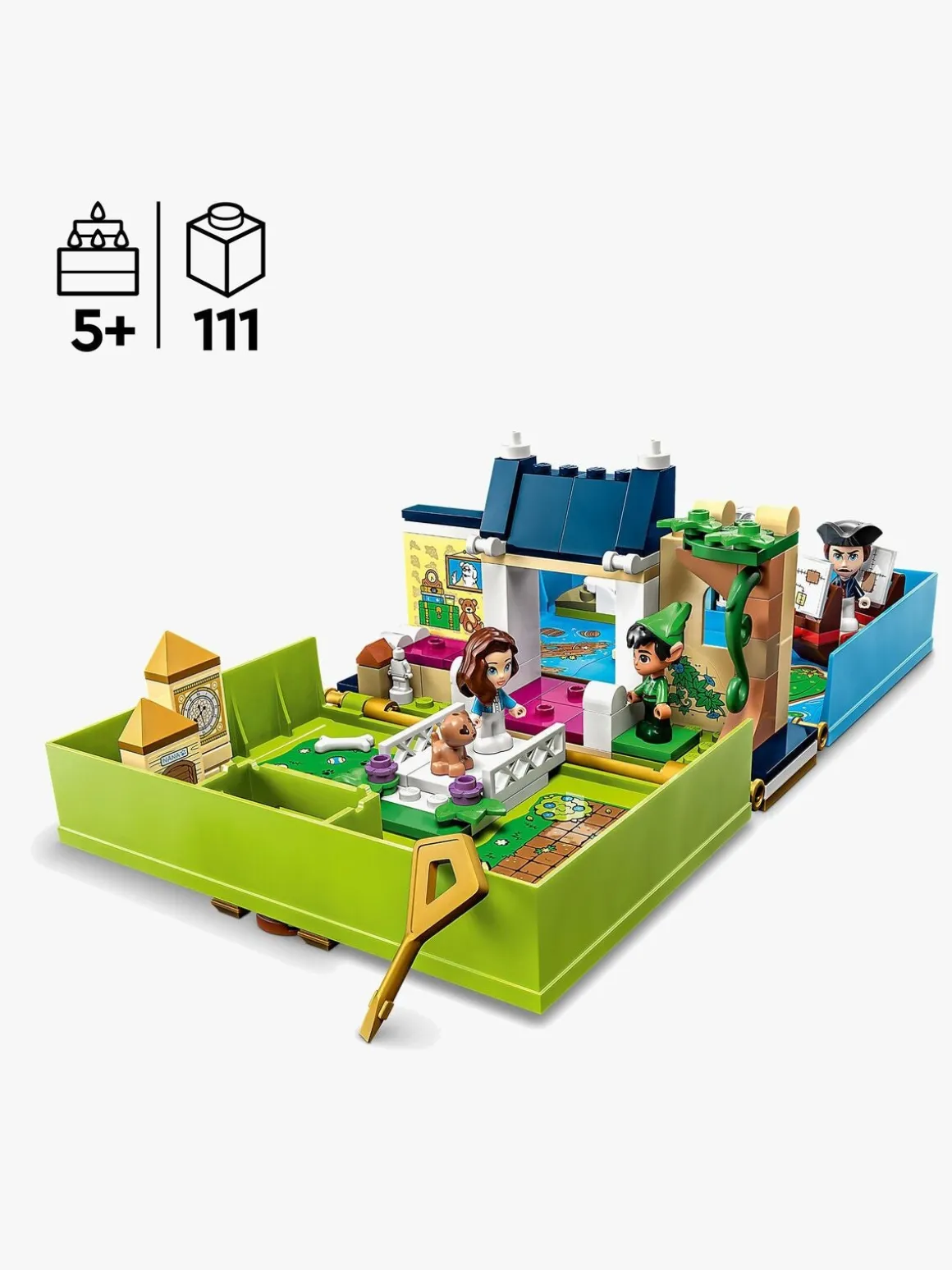 LEGO Disney Classic 43220 Peter Pan og Wendys bog-eventyr