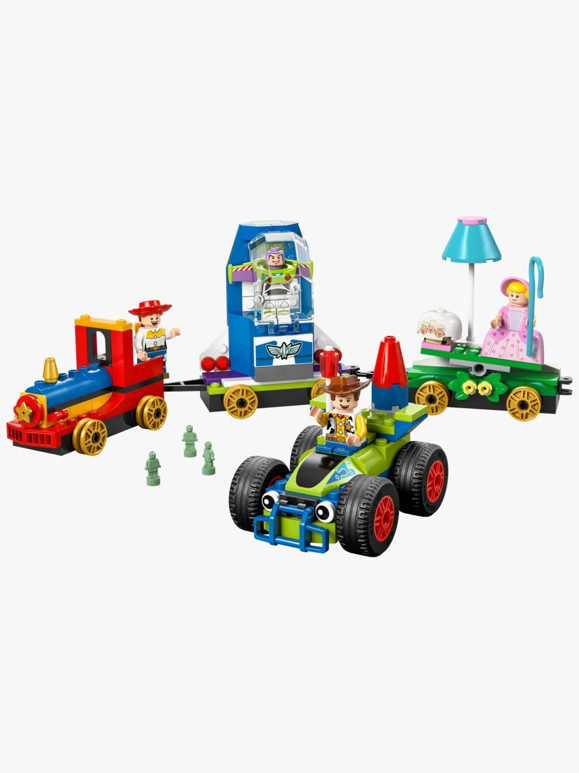 LEGO Disney Pixar 43264 Toy Story-fejring: Tog og fjernstyret bil