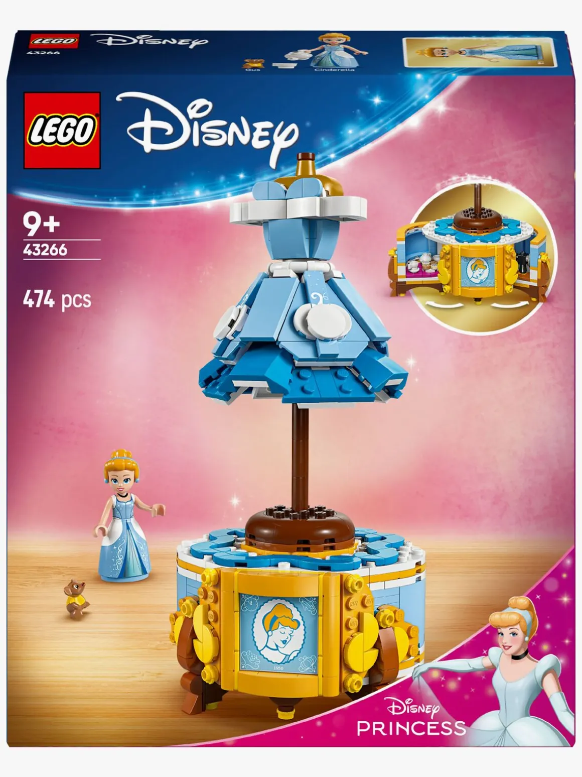 LEGO Disney Princess 43266 Askepots kjole