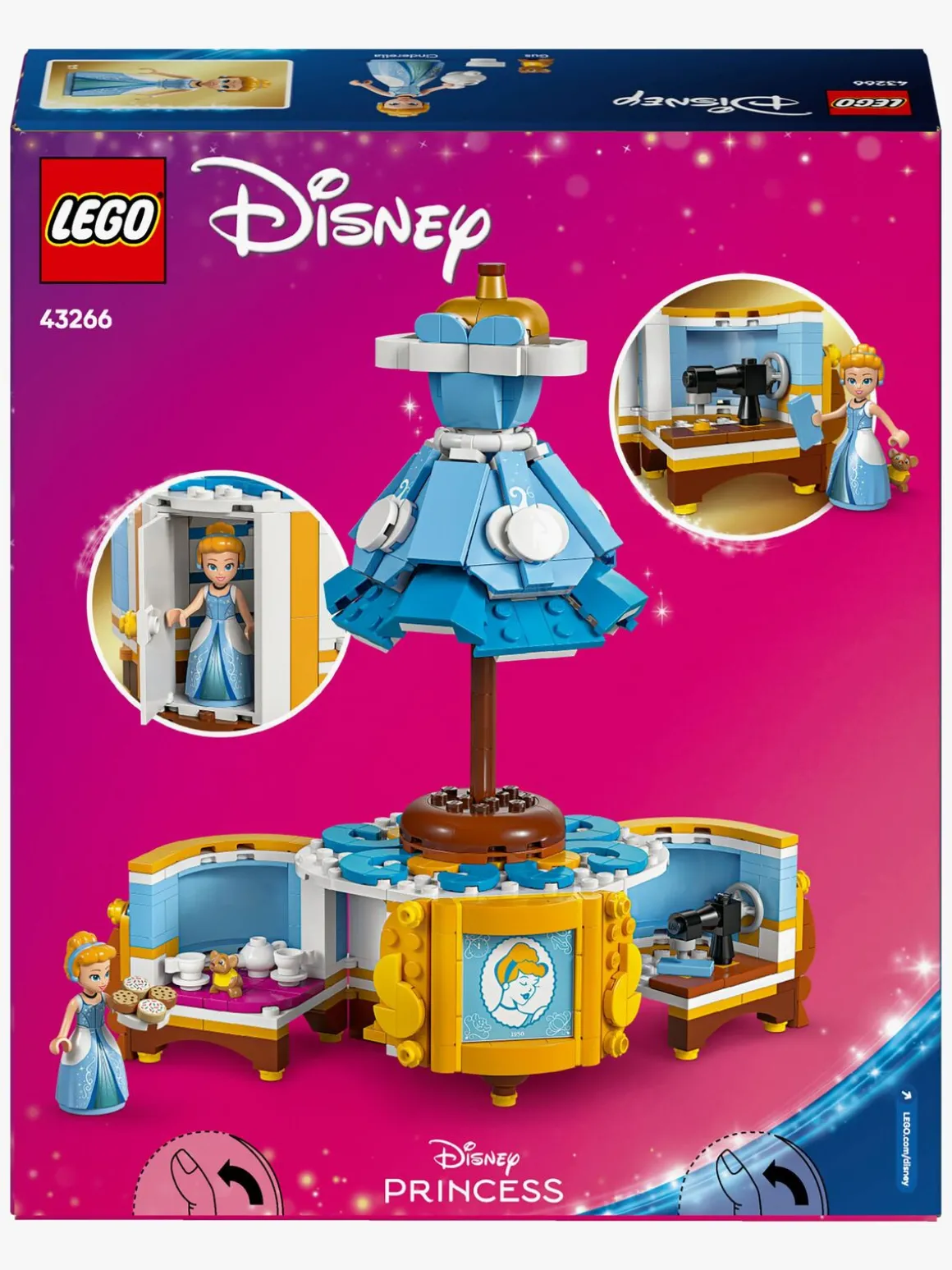 LEGO Disney Princess 43266 Askepots kjole