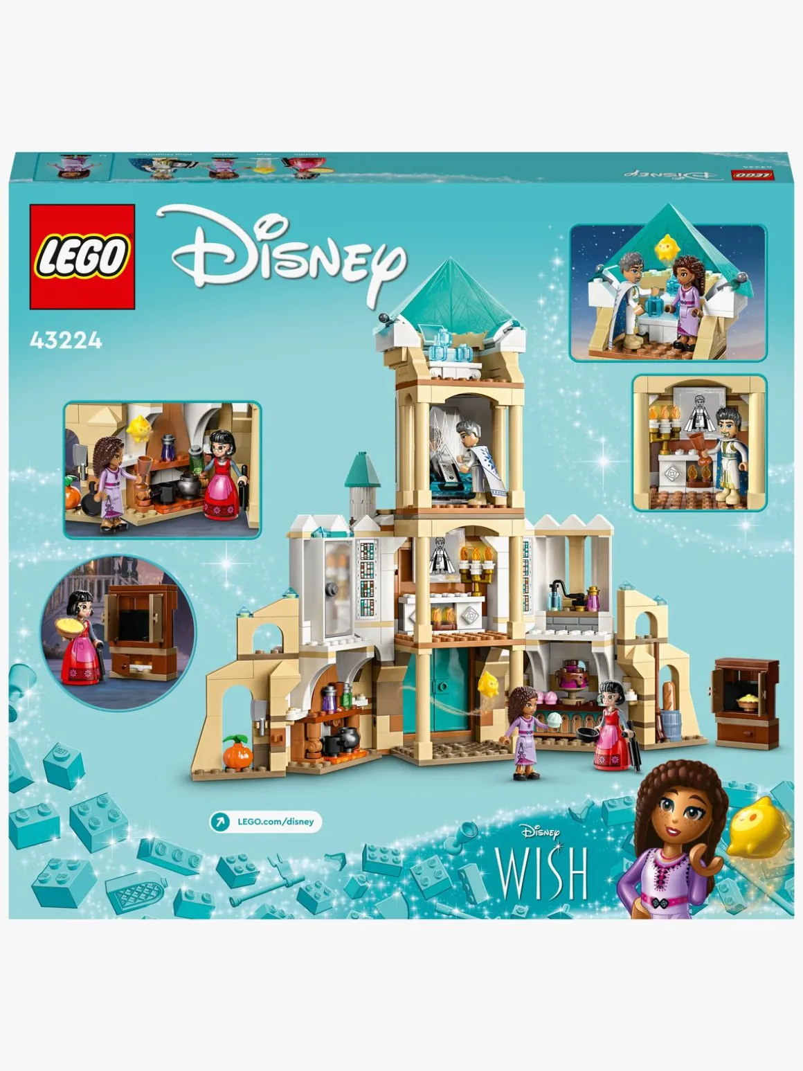 LEGO Disney Princess 43224 Kong Magnificos slot