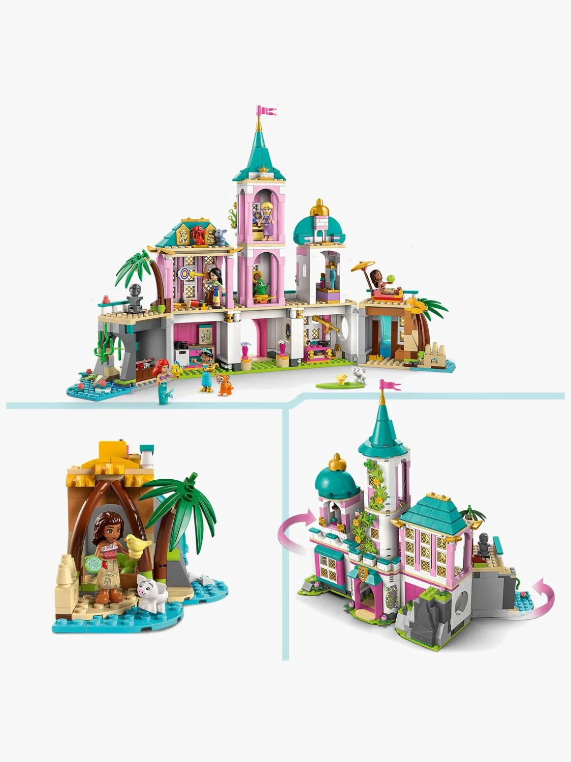 LEGO Disney Princess 43267 Prinsesseslot og royale kæledyr