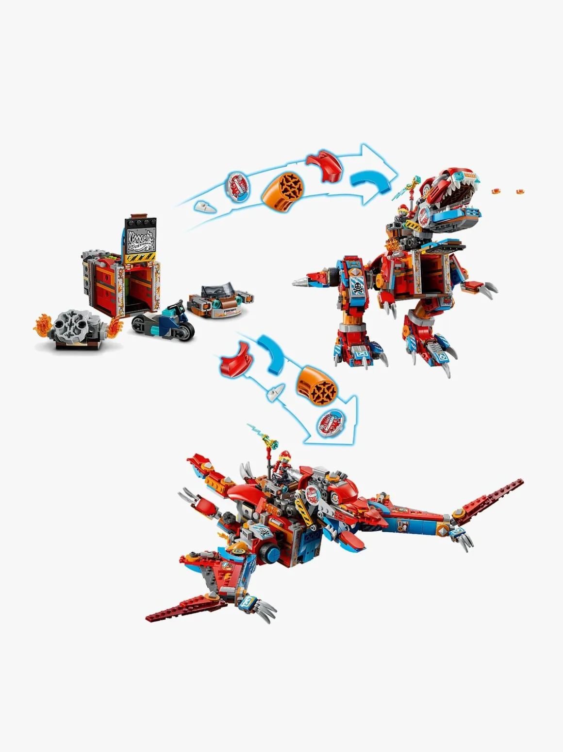 LEGO DREAMZzz 71484 Coopers robotdinosaur C-Rex