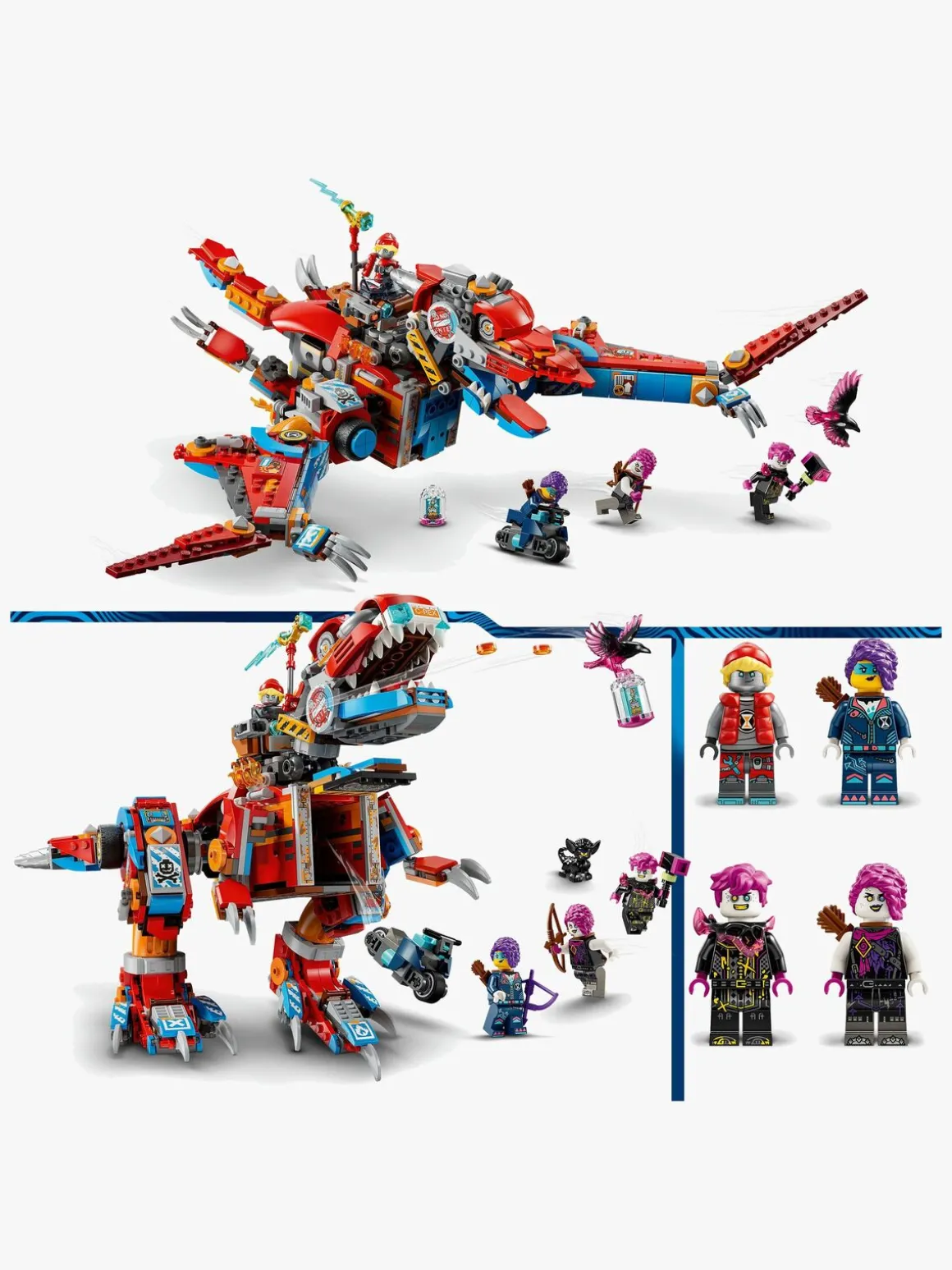 LEGO DREAMZzz 71484 Coopers robotdinosaur C-Rex