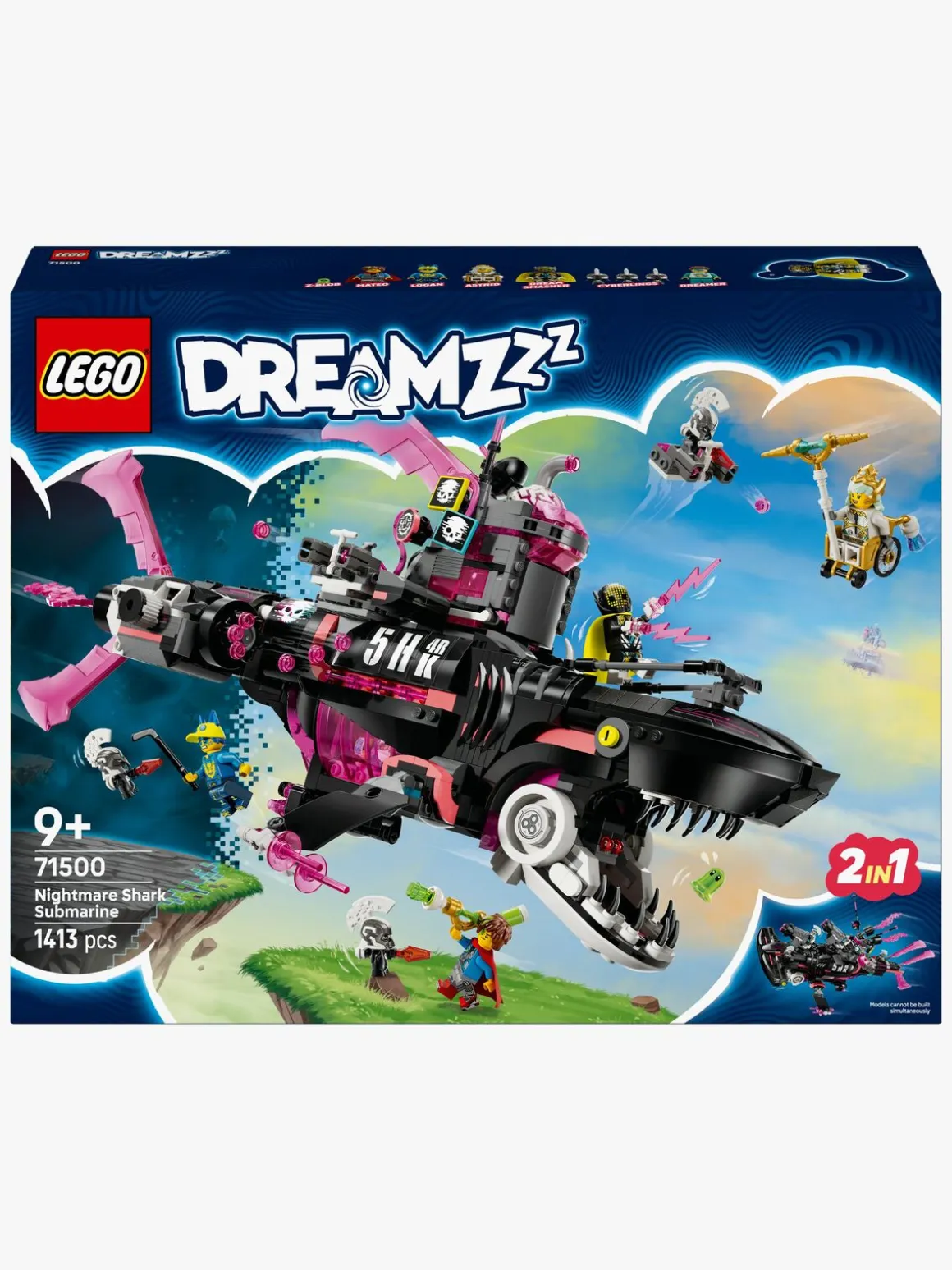 LEGO DREAMZzz 71500 Mareridtshaj-ubåd