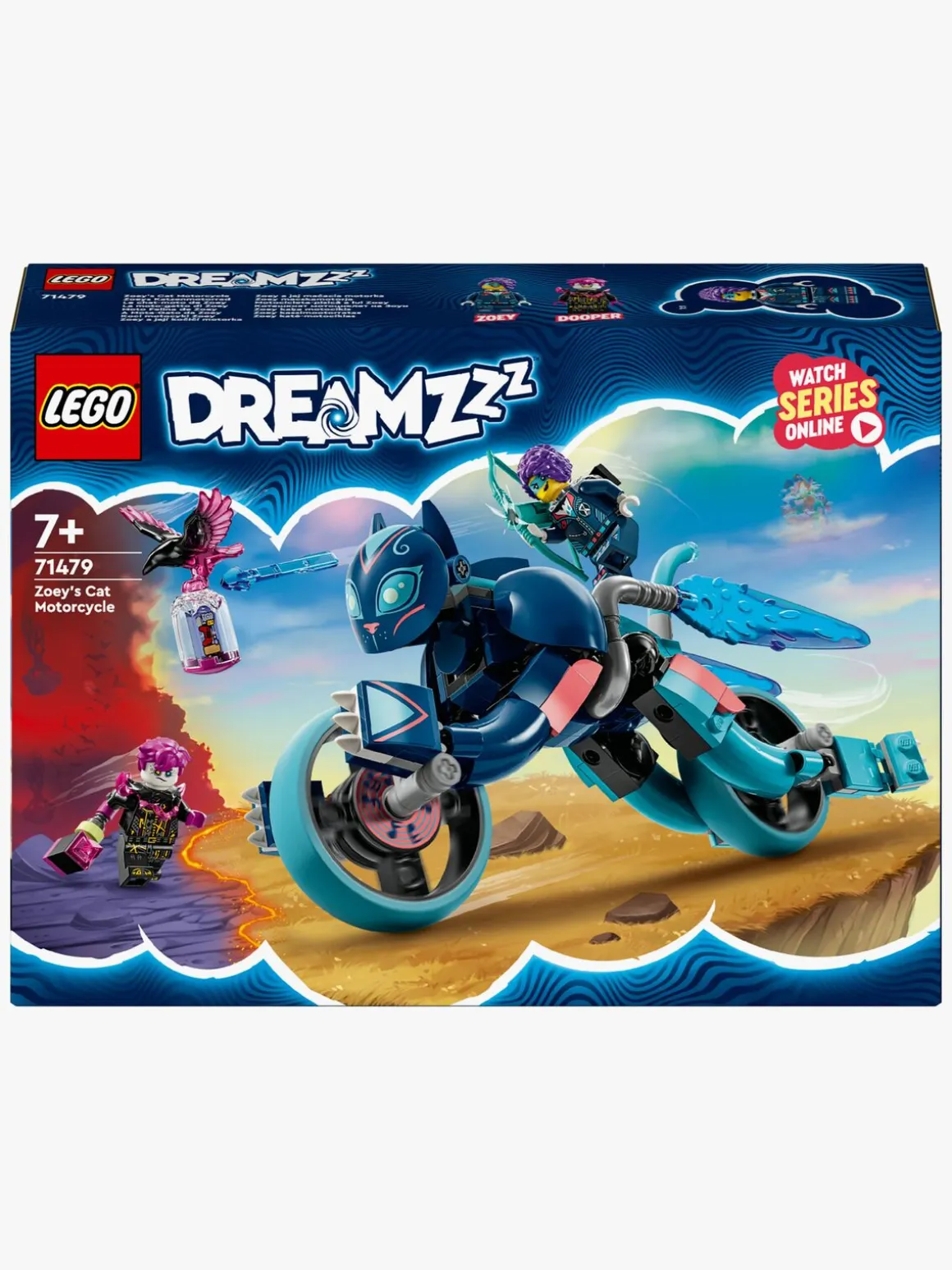 LEGO DREAMZzz 71479 Zoeys kattemotorcykel