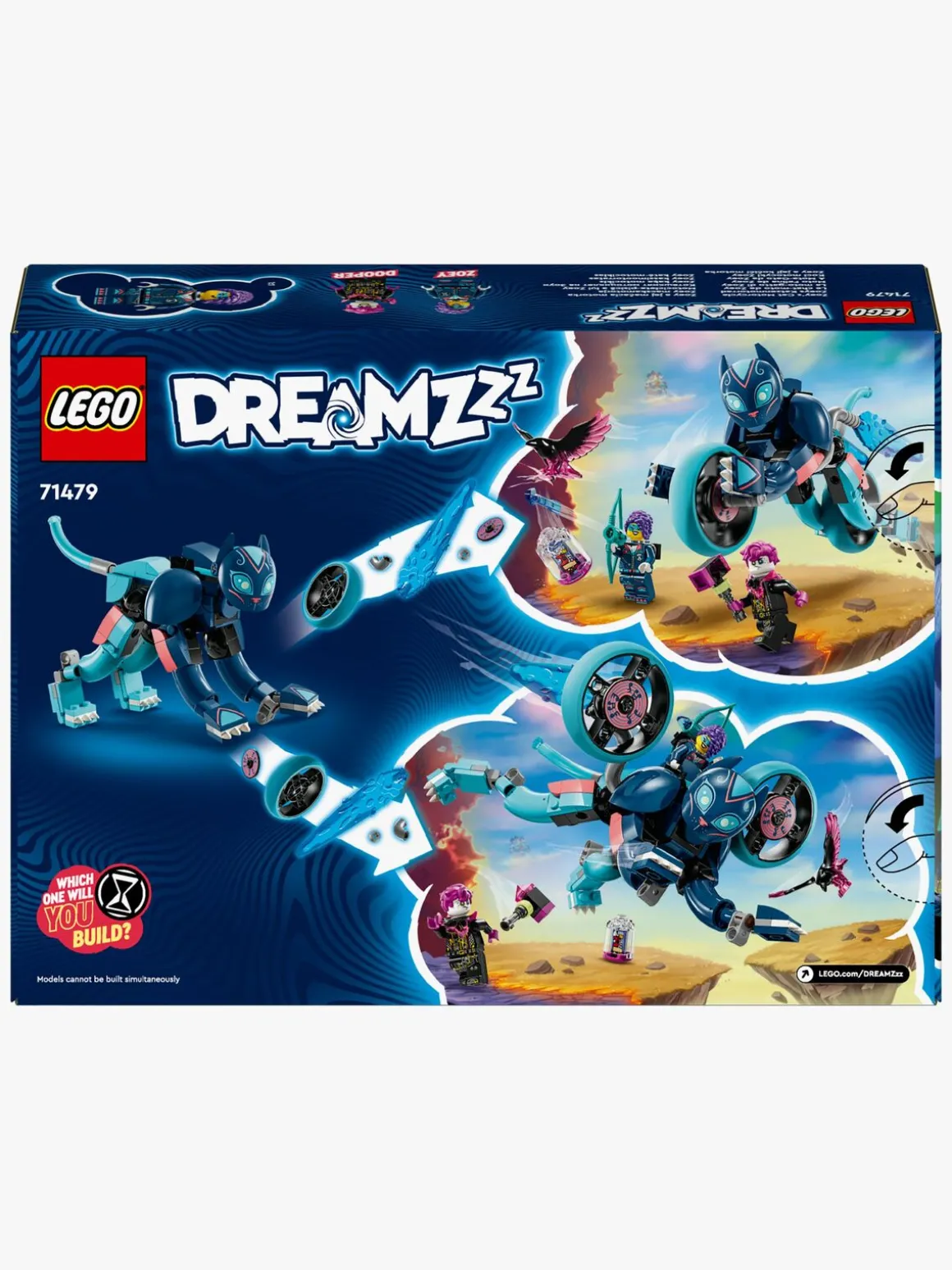 LEGO DREAMZzz 71479 Zoeys kattemotorcykel