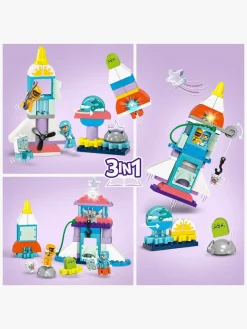 LEGO DUPLO Town 10422 3-i-1-eventyr med rumfærge