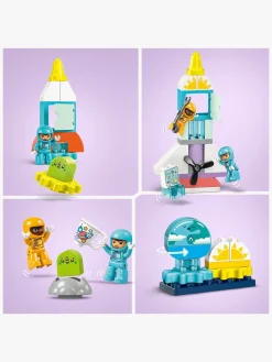 LEGO DUPLO Town 10422 3-i-1-eventyr med rumfærge