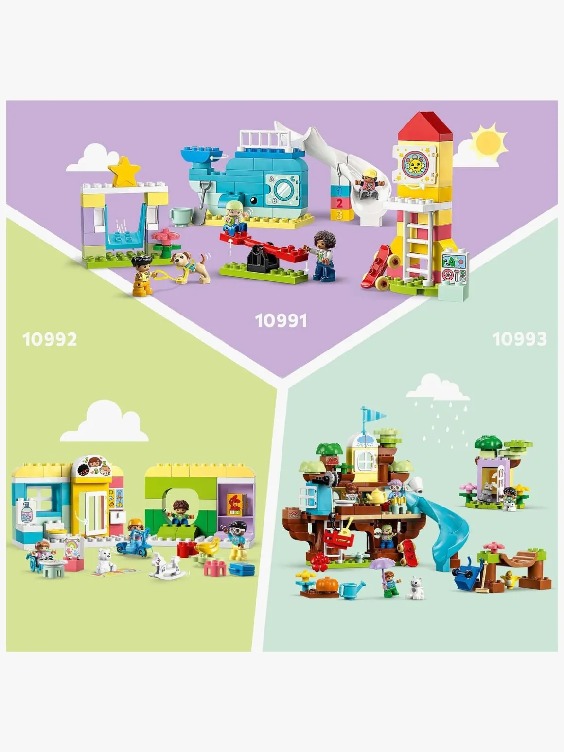 LEGO Duplo Town 10994 3-i-1-familiehus