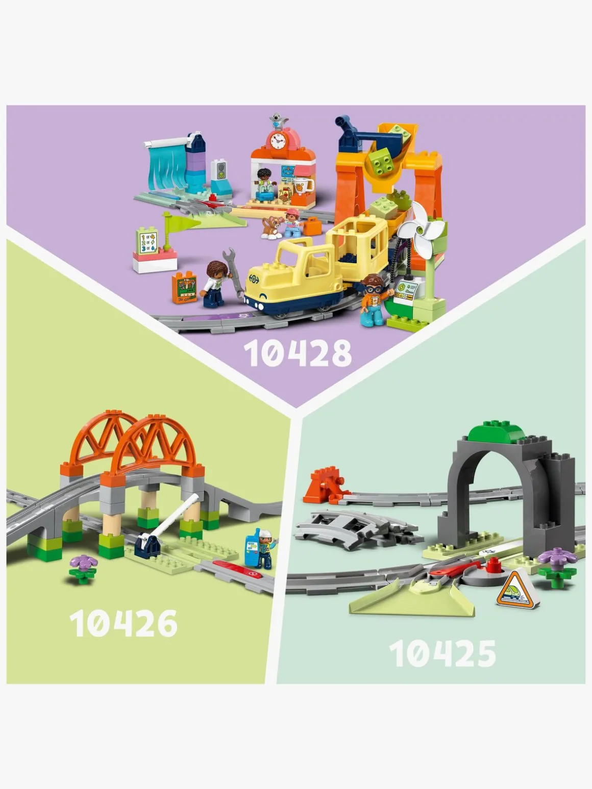 LEGO DUPLO Town 10427 Interaktivt oplevelsestog