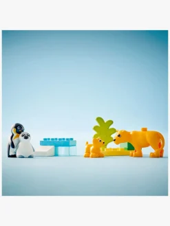 LEGO DUPLO Town 10442 Vilde dyrefamilier: pingviner og løver