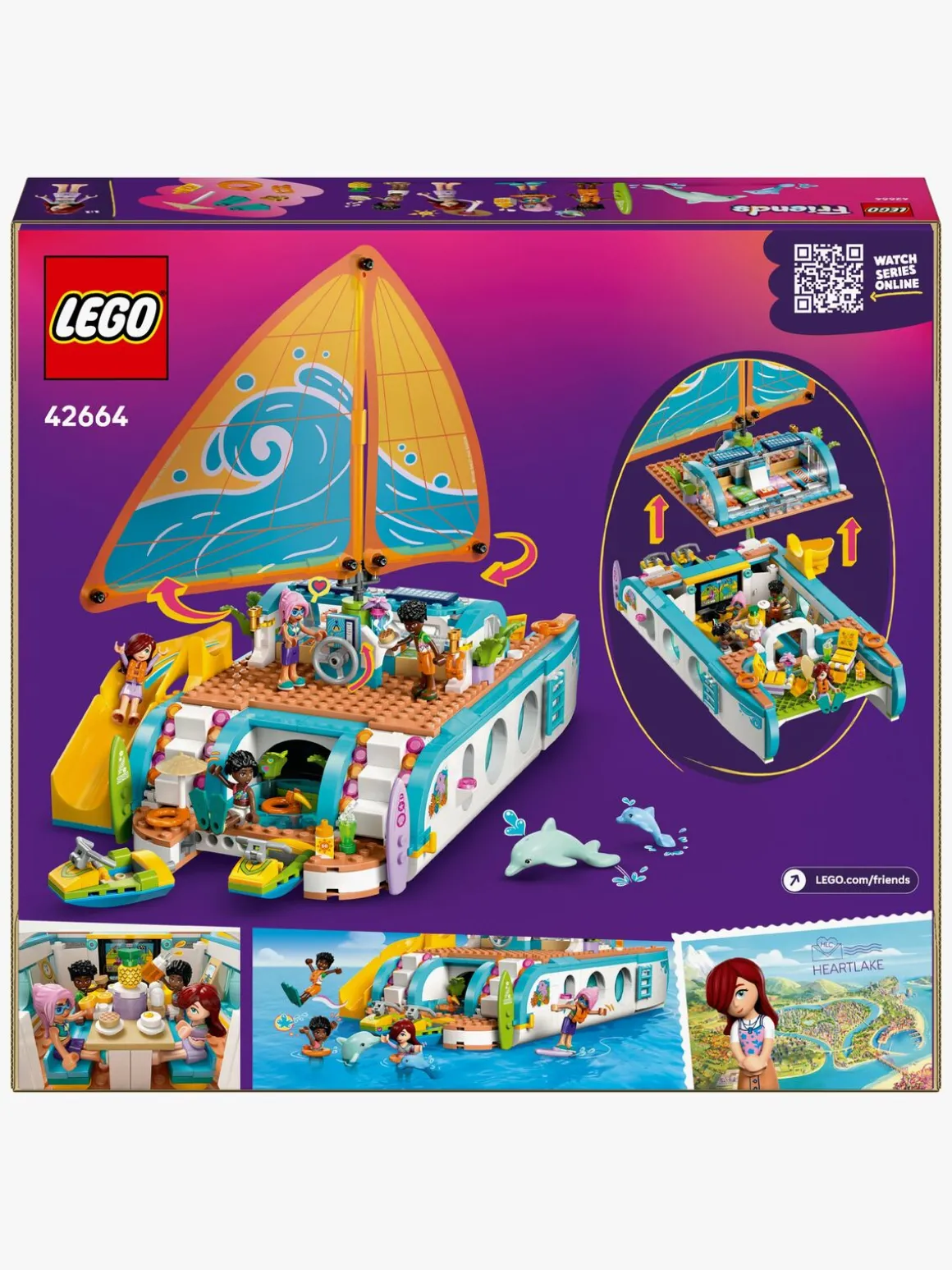 LEGO Friends 42664 Eventyrfyldt bådrejse