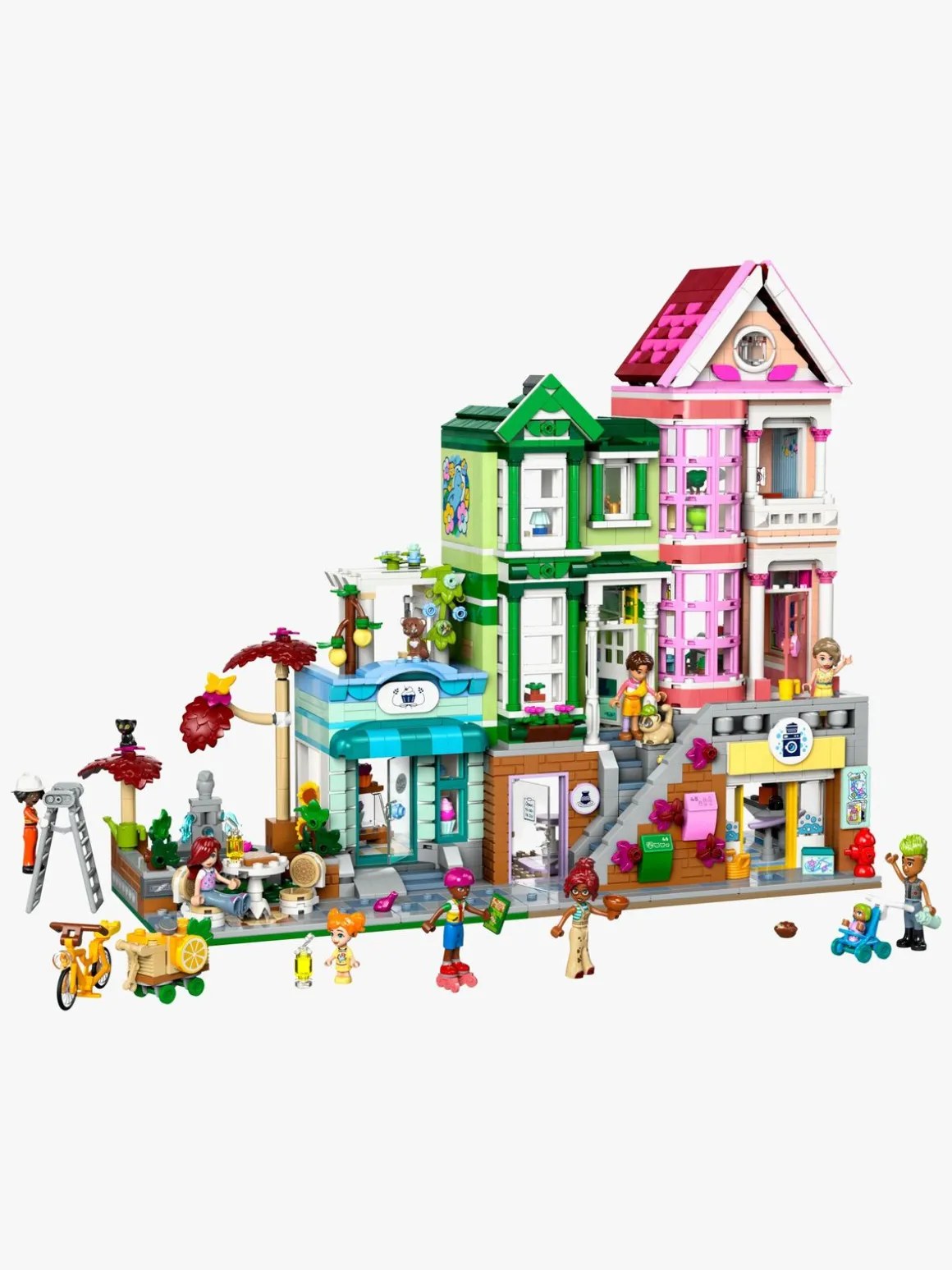 LEGO Friends 42670 Heartlake City lejligheder og butikker