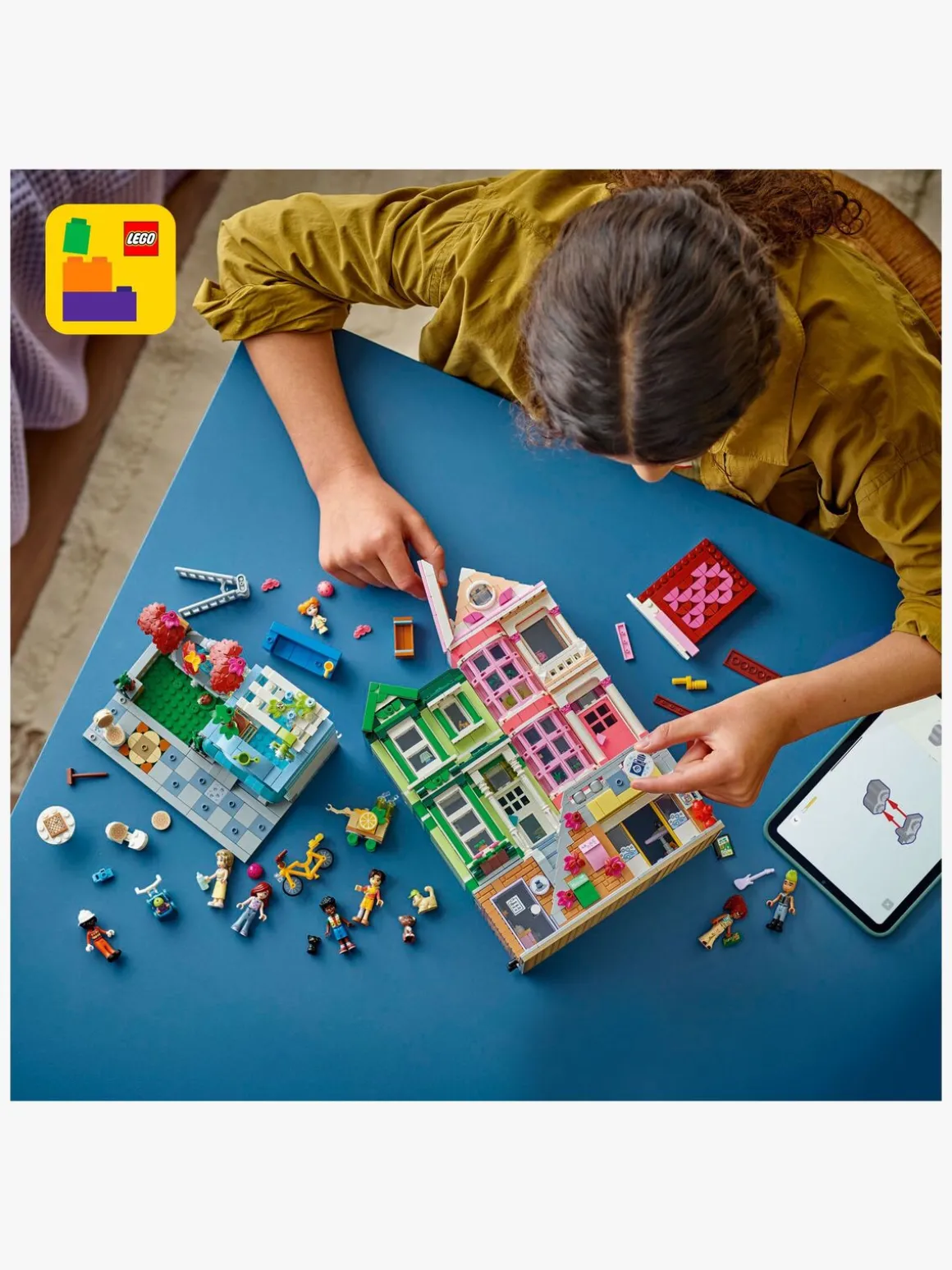 LEGO Friends 42670 Heartlake City lejligheder og butikker