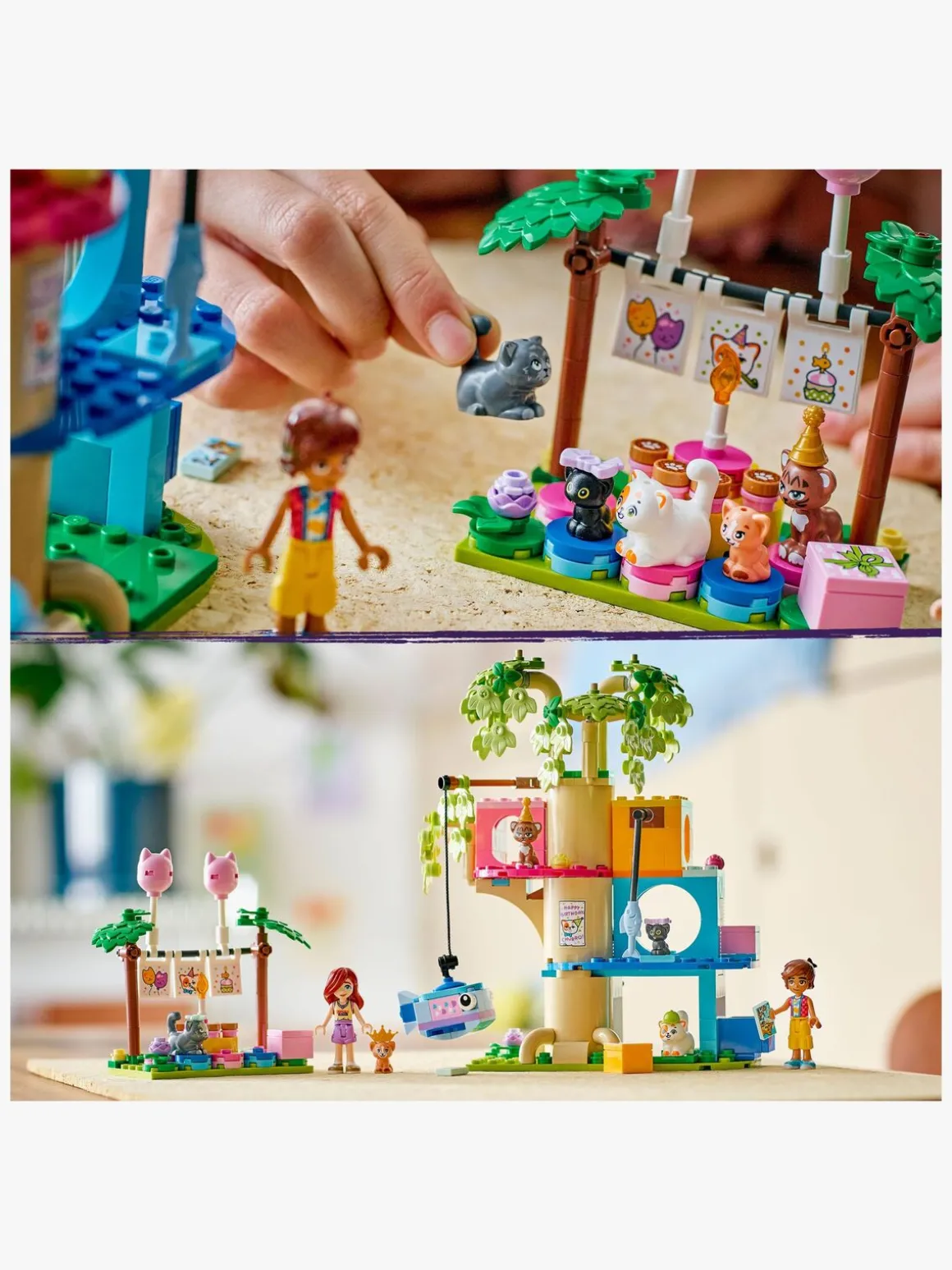 LEGO Friends 42666 Katte-fødselsdagsfest og trætophus