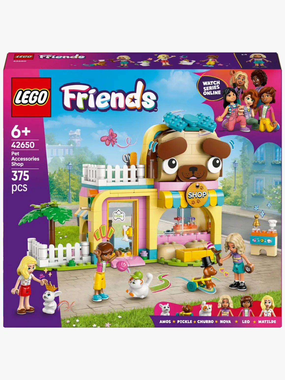 LEGO Friends 42650 Kæledyrsbutik