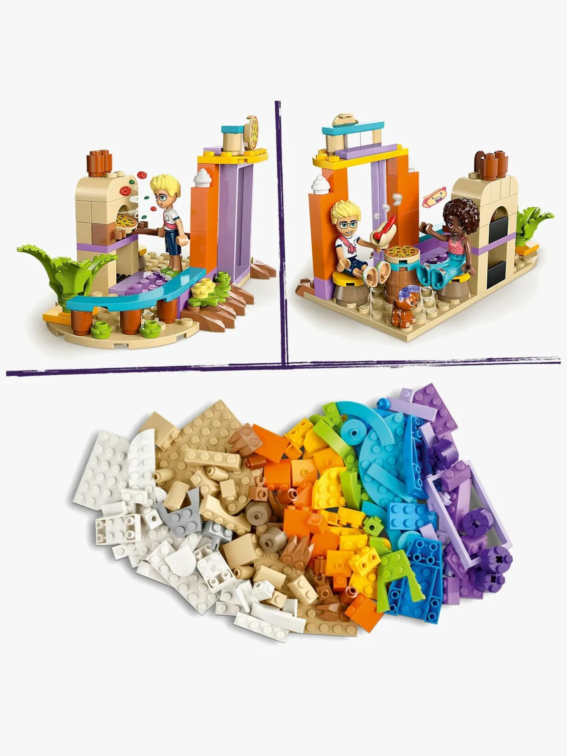 LEGO Friends 42672 Kreativ strand- og rejsekuffert