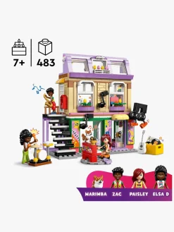 LEGO Friends 42653 Musikbutik og lejlighed